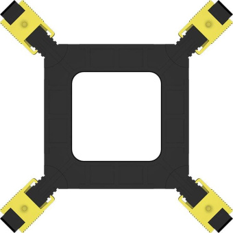 Устройство охлаждения(кулер) PcCooler R95-I Soc-1200/1700/1851 4-pin Al+Cu 95W 400gr Ret (R95-XXNIXX-GL) от магазина РЭССИ