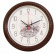 Часы настенные аналоговые Бюрократ WallC-R63P D29см коричневый (WALLC-R63P29/BROWN) от магазина РЭССИ
