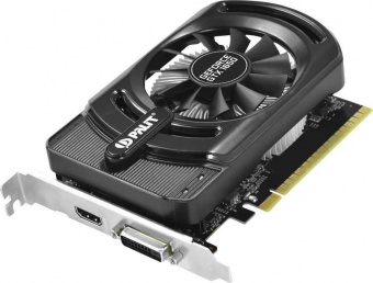 Видеокарта Palit PCI-E PA-GTX1650 STORMX 4G NVIDIA GeForce GTX 1650 4096Mb 128 GDDR5 1485/8000 DVIx1 HDMIx1 HDCP Ret от магазина РЭССИ