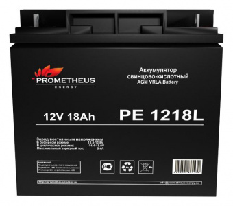 Батарея для ИБП Prometheus Energy PE 1218L 12В 18Ач от магазина РЭССИ