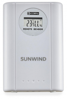 Погодная станция SunWind SW-WSH143-COLOR серебристый от магазина РЭССИ