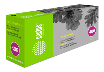 Картридж лазерный Cactus CS-CLT-Y406S CLT-Y406S желтый (1000стр.) для Samsung CLP-360/365/CLX-3300/3305 от магазина РЭССИ