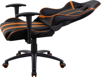 Кресло игровое Aerocool AC120 AIR-BO черный/оранжевый сиденье черный/оранжевый ПВХ/полиуретан с подголов. крестов. от магазина РЭССИ