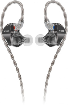 Наушники внутриканальные Fiio JH5 1.2м черный проводные в ушной раковине от магазина РЭССИ