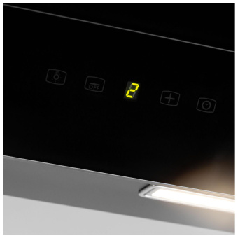 Вытяжка каминная Hyundai HGH 6744 BG черный управление: сенсорное (1 мотор) от магазина РЭССИ