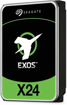 Жесткий диск Seagate SATA-III 24TB ST24000NM002H Exos X24 4KN (7200rpm) 512Mb 3.5" от магазина РЭССИ