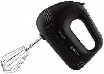 Миксер ручной Scarlett SC-HM40S16 300Вт черный от магазина РЭССИ