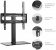 Стойка для телевизора Kromax X-STAND-2 черный 23"-55" макс.30кг крепление к столешнице от магазина РЭССИ