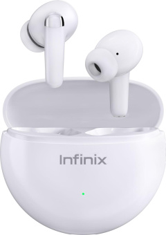 Гарнитура внутриканальные Infinix XBuds XE26 белый беспроводные bluetooth в ушной раковине (10311752) от магазина РЭССИ