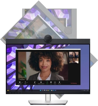 Монитор Dell 27" P2724DEB черный IPS LED 16:9 HDMI M/M Cam матовая HAS Piv 350cd 178гр/178гр 2560x1440 60Hz DP Quad 2K (1440p) USB Touch 8.27кг от магазина РЭССИ