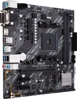 Материнская плата Asus PRIME A520M-E/CSM Soc-AM4 AMD A520 2xDDR4 mATX AC`97 8ch(7.1) GbLAN RAID+VGA+DVI+HDMI от магазина РЭССИ