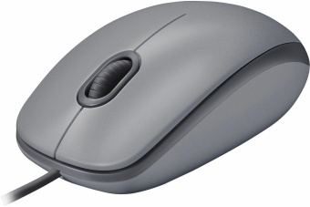 Мышь Logitech M110 серый/темно-серый оптическая (1000dpi) silent USB (2but) от магазина РЭССИ