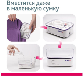 Ирригатор B.Well MED-900 3насад. белый от магазина РЭССИ