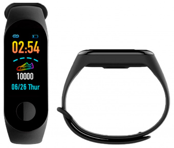 Смарт-браслет Digma Force A4 TFT корп.:черный рем.:черный (A4B) от магазина РЭССИ