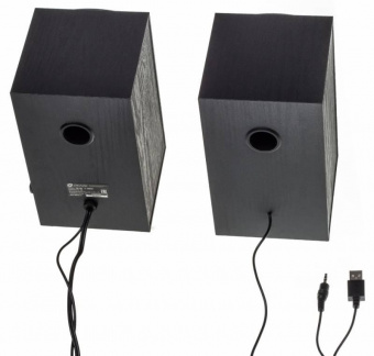 Колонки Оклик OK-162 2.0 черный 8Вт от магазина РЭССИ