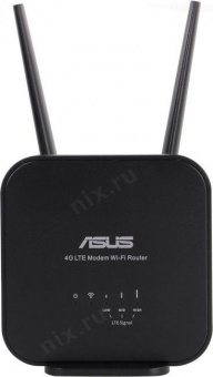 Роутер беспроводной Asus 4G-N12 N300 10/100BASE-TX/4G cat.4 черный от магазина РЭССИ
