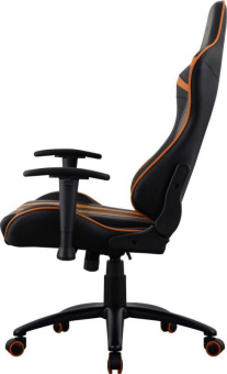 Кресло игровое Aerocool AC120 AIR-BO черный/оранжевый сиденье черный/оранжевый ПВХ/полиуретан с подголов. крестов. от магазина РЭССИ