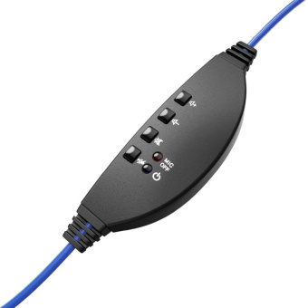 Наушники с микрофоном Hama uRage SoundZ 310 черный/серый 2.5м накладные USB оголовье (00186023) от магазина РЭССИ