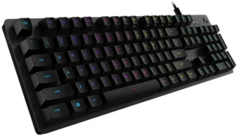 Клавиатура Logitech G512 Red Linear механическая черный USB Multimedia for gamer LED (920-009374) от магазина РЭССИ