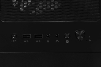 Корпус MSI MAG Forge 120A черный без БП ATX 2x120mm 2xUSB3.0 audio bott PSU от магазина РЭССИ