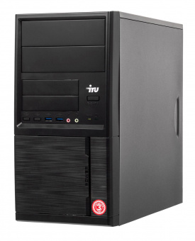 ПК IRU Home 225 MT Ryzen 5 3400G (3.7) 8Gb SSD240Gb RX Vega 11 Free DOS GbitEth 400W черный от магазина РЭССИ
