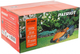 Газонокосилка роторная Patriot PT1130E (512309231) 1200Вт от магазина РЭССИ