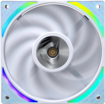 Вентилятор Formula Air Bridge Plus WH ARGB 120x120x25mm белый 4-pin + 3-pin 27.2dB Ret от магазина РЭССИ