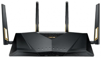 Роутер беспроводной Asus RT-AX88U AX6000 10/100/1000BASE-TX/4G ready черный от магазина РЭССИ