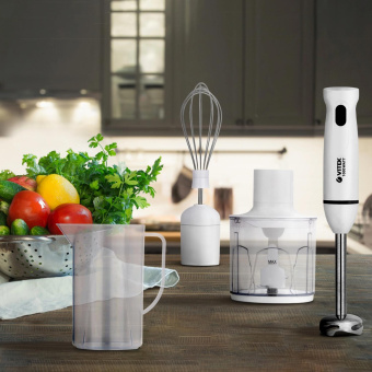 Блендер погружной Vitek VT-8531 1000Вт белый от магазина РЭССИ