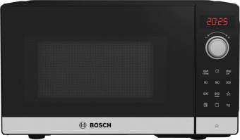 Микроволновая Печь Bosch FEL023MS2 20л. 800Вт нержавеющая сталь/черный от магазина РЭССИ