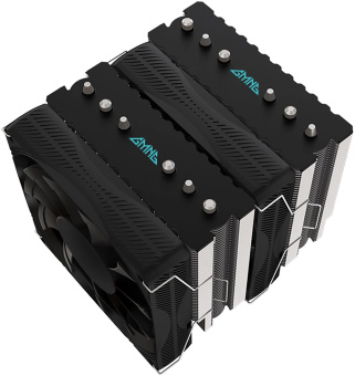 Устройство охлаждения(кулер) GMNG GG-CPC250-1 120x120x25mm Soc-AM5/AM4/1151/1200/2066/1700 черный 4-pin 22-32dB Al+Cu 250W 930gr Ret (GG-CPC250-1-BK) от магазина РЭССИ