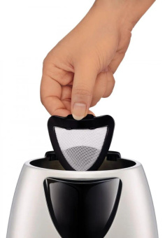 Чайник электрический Tefal KI150D30 1.7л. 2400Вт черный корпус: металл/пластик (7211001458) от магазина РЭССИ