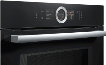 Духовой шкаф Электрический Bosch Serie 8 CMG676BB1 черный от магазина РЭССИ