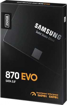 Накопитель SSD Samsung SATA III 250Gb MZ-77E250BW 870 EVO 2.5" от магазина РЭССИ