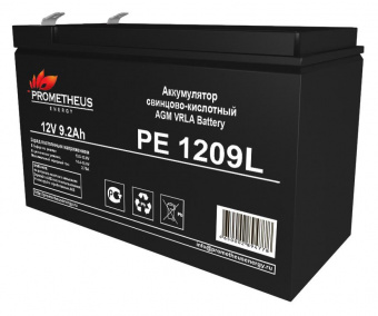 Батарея для ИБП Prometheus Energy PE 1209L 12В 9.2Ач от магазина РЭССИ