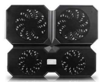 Подставка для ноутбука Deepcool MULTI CORE X6 (MULTICOREX6) 15.6"380x295x24мм 24дБ 2xUSB 4x 900г черный от магазина РЭССИ