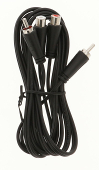 Кабель-удлинитель аудио Hama H-205259 2хRCA (f)/2хRCA (m) 1.5м. черный (00205259) от магазина РЭССИ