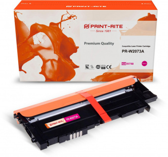 Картридж лазерный Print-Rite TFHA9QMPU1J PR-W2073A W2073A (есть ограничения по прошивке) пурпурный (700стр.) для HP Color Laser 150a/150nw/178nw MFP/179fnw MFP от магазина РЭССИ