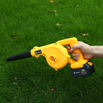 Воздуходувка Deko DKBL20 60Вт пит.:от аккум. оранжевый/черный от магазина РЭССИ