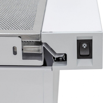 Вытяжка встраиваемая Krona Kamilla 600 WOOD белый управление: кнопочное (2 мотора) от магазина РЭССИ