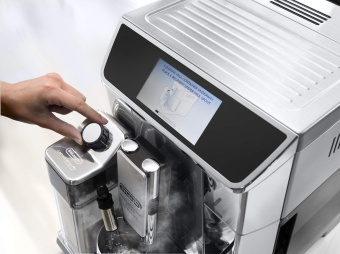 Кофемашина Delonghi PrimaDonna Elite Experience ECAM650.85.MS 1450Вт серебристый/черный от магазина РЭССИ