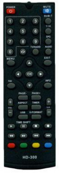 Ресивер DVB-T2 Сигнал HD-300 черный от магазина РЭССИ