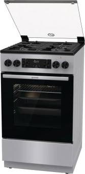 Плита Комбинированная Gorenje GK5C41SF серый (стеклянная крышка) реш.чугун от магазина РЭССИ