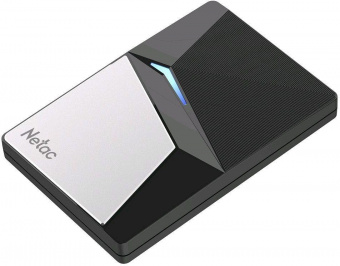 Накопитель SSD Netac USB-C 2000Gb NT01Z7S-002T-32BK Z7S 2.5" черный от магазина РЭССИ