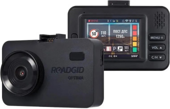 Видеорегистратор ROADGID Optima GT от магазина РЭССИ