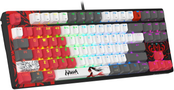 Клавиатура A4Tech Bloody WS87 Naraka механическая черный/красный USB for gamer LED (WS87) от магазина РЭССИ