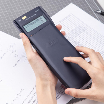 Калькулятор научный Deli ED82MS темно-синий 10+2-разр. от магазина РЭССИ