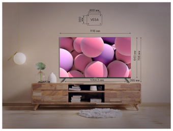 Телевизор LED Kivi 50" 50U740NB черный 4K Ultra HD 60Hz DVB-T2 DVB-C USB WiFi Smart TV от магазина РЭССИ