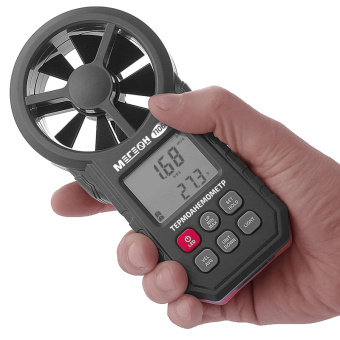 Цифровой термоанемометр МЕГЕОН 11060 к0000031908 от магазина РЭССИ