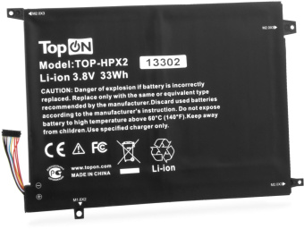 Батарея для ноутбука TopON TOP-HPX2 3.8V 8600mAh литиево-ионная (103335) от магазина РЭССИ